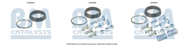 Montagesatz, Abgasanlage