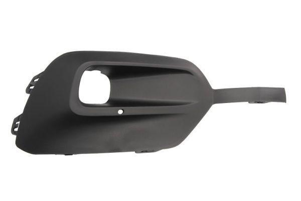 Stoßstangengitter vorne R (mit Löchern für Halogenscheinwerfer, kunststoff, schwarz) passt zu: OPEL COMBO E 06.18-