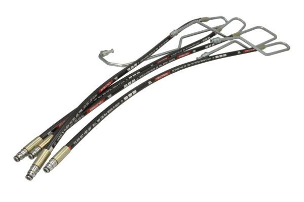 Ein Satz Kühlsystem-Gummischläuche (für ölkühler, länge: 685mm) passt zu: MERCEDES ACTROS MP2 / MP3 OM541.920-OM542.969 10.02-