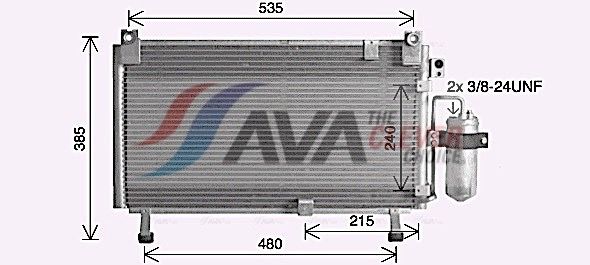 Kondensator, Klimaanlage
