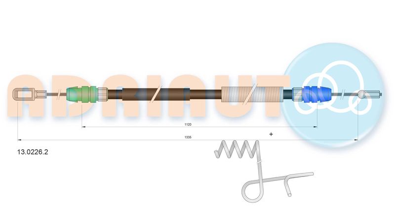 Seilzug, Feststellbremse