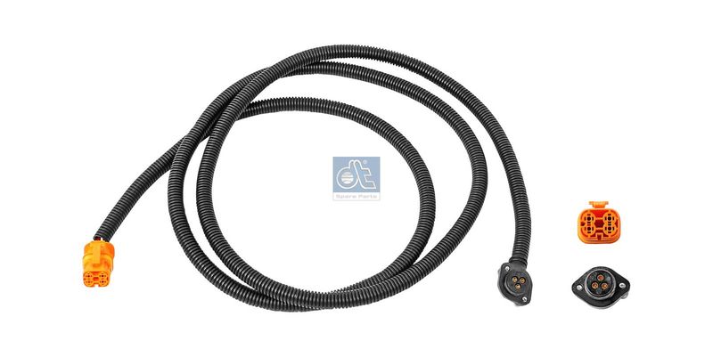 Verbindungskabel des Belagverschleißsensors, länge: 1750 mm, steckerform rund passt zu: MAN TGS