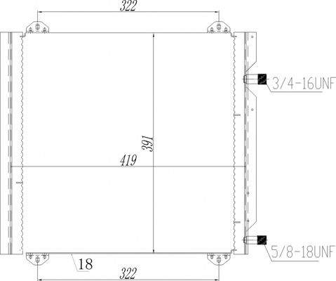 Kühler Motor (mit mechanischer getriebe) passt zu: NISSAN X-TRAIL I 2.2D 06.01-01.13