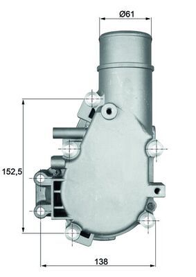 Thermostat, Kühlmittel