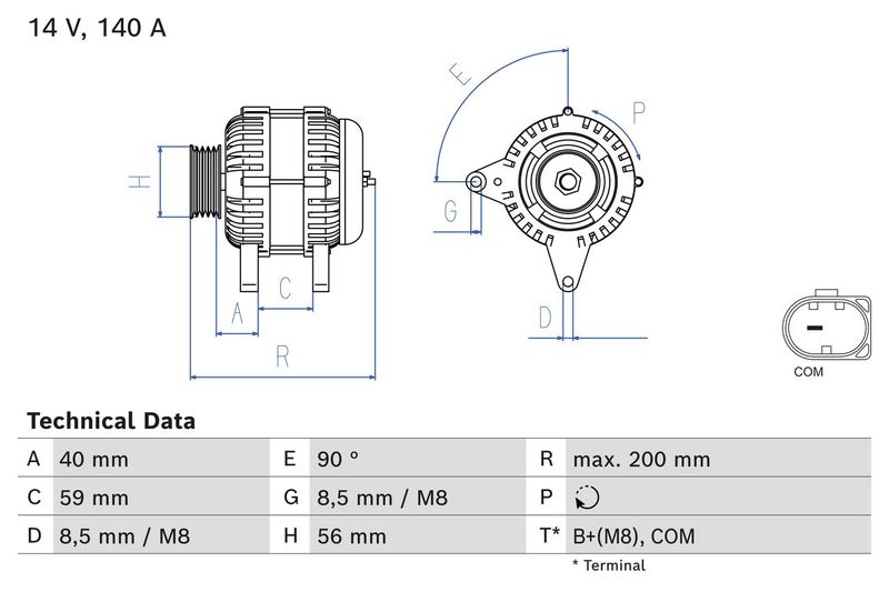 Drehstromgenerator