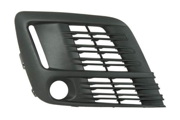 Stoßstangengitter vorne R (mit Löchern für Halogenscheinwerfer, mit Löchern für Abblendlicht, kunststoff, schwarz) passt zu: CITROEN SPACETOURER 04.16-