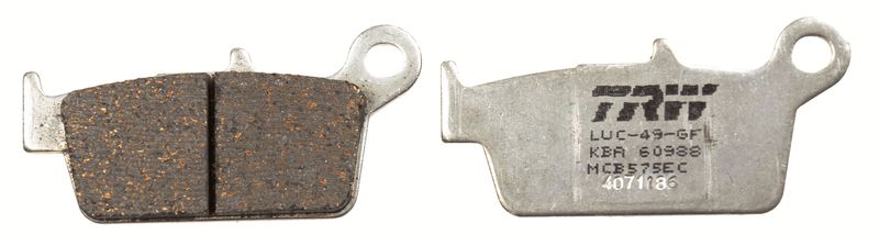 Bremsbelagsatz, Scheibenbremse