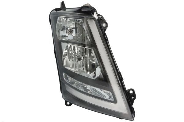 Scheinwerfer R (H1/H7/LED/PY21W, Manuell, tageslichtfunktion, einsatzfarbe: schwarz) passt zu: VOLVO FH II, FH16 II 01.12-