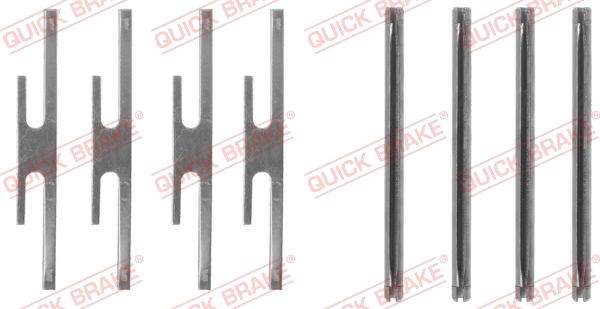 Zubehörsatz, Scheibenbremsbelag