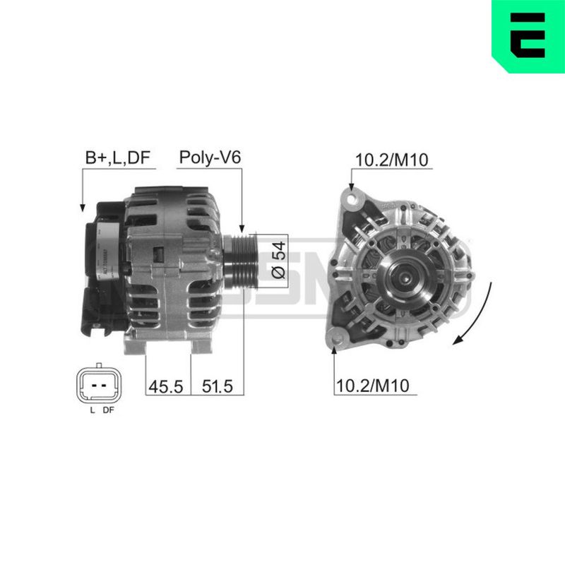Kettensatz, Ölpumpenantrieb