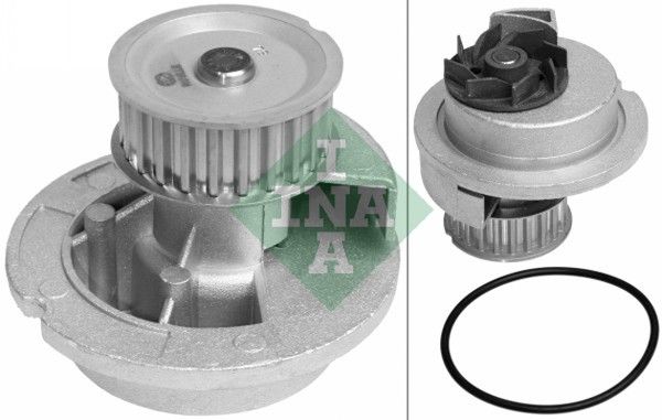 Kühlmittelpumpe, mit dichtung passt zu: CHEVROLET ASTRA, VIVA, OPEL ASTRA G, ASTRA H, ASTRA H GTC, CORSA C, MERIVA A, SIGNUM, TIGRA, VECTRA B, VECTRA C, VECTRA C GTS, ZAFIRA A 1.8 10.95-02.15
