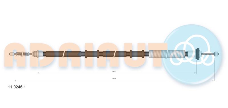 Seilzug, Feststellbremse