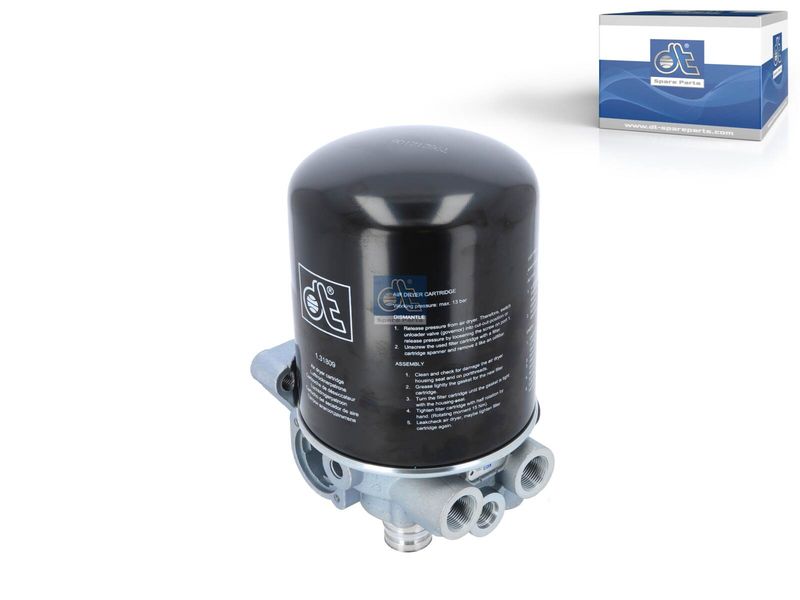 Lufttrockner, Druckluftanlage