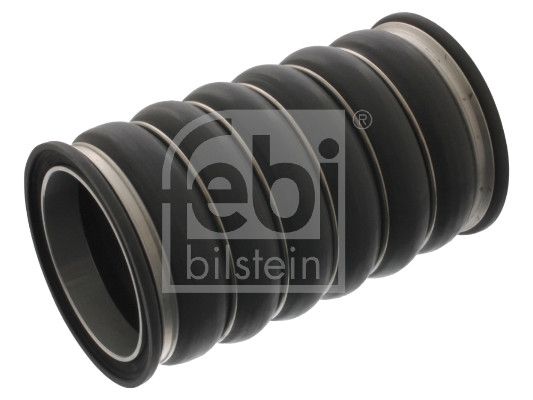 Luftkühlerschlauch (ausgangsseite, 82mm/105mmx180mm, schwarz) passt zu: SCANIA 4, 4 BUS, F, G I, N BUS, P I, R I, T DC07.101-DT16.08 05.95-