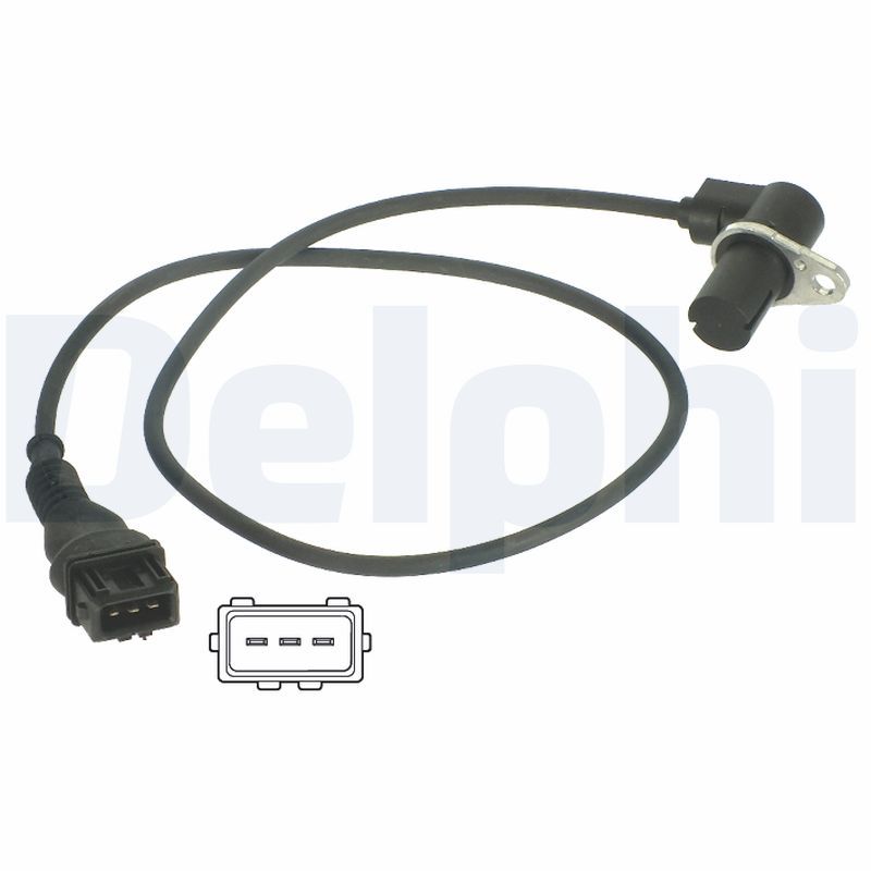 Kurbelwellensensor passt zu: BMW 3 (E36), 3 (E46), 5 (E34), 5 (E39), 7 (E38), Z3 (E36) 2.0/2.5/2.8 04.90-06.03