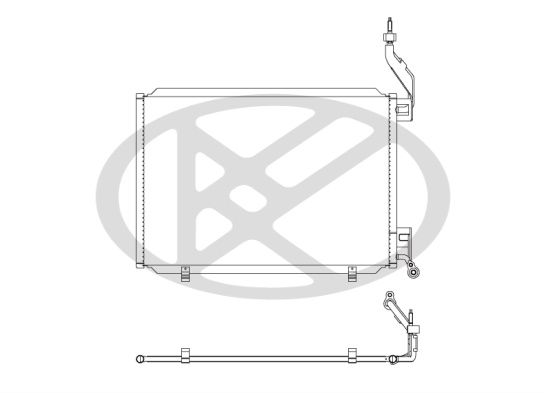 Kondensator, Klimaanlage