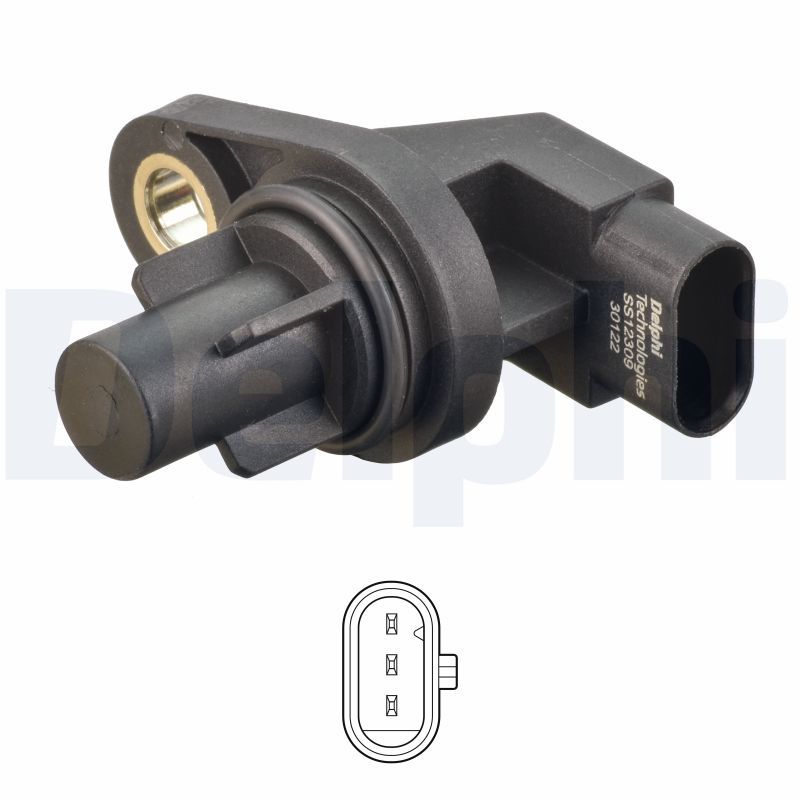 Nockenwellensensor passt zu: MERCEDES A (W176), B SPORTS TOURER (W246, W242), C (A205), C (C204), C (C205), C T-MODEL (S204), C T-MODEL (S205), C (W204), C (W205), CLA (C117) 1.6-3.0D 06.06-