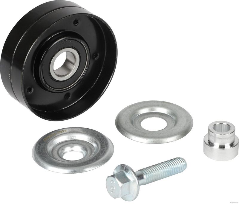 Zugfeder, Spannrolle (Zahnriemen)