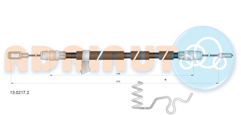 Seilzug, Feststellbremse