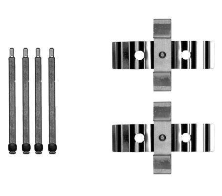 Zubehörsatz, Scheibenbremsbelag