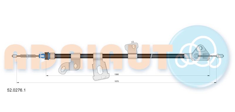 Seilzug, Feststellbremse
