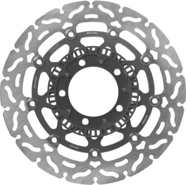 Bremsscheibe vorne schwimmend, 300/80,5x5mm 5x100mm, befestigungslochdurchmesser 10,3mm, höhe 0 (enthält einen ABS-Sensor) passt zu: KAWASAKI ER-6F 650 (Versys ABS)/650 ABS/650 Versys LT ABS 2006-2017