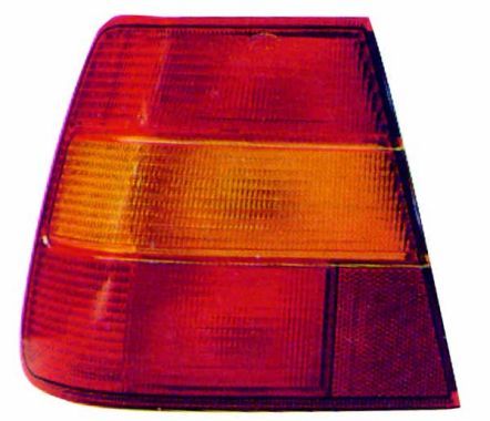 Lampe hinten R (äußerer Teil, blinkerfarbe gelb, glasfarbe rot) passt zu: VOLVO 940/960, 940/960 II Sedan 08.90-10.98