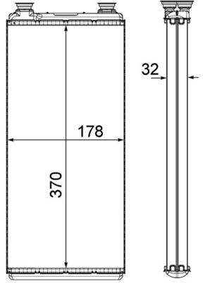 Wärmetauscher, Innenraumheizung