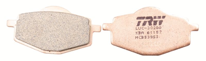 Bremsbelagsatz, Scheibenbremse