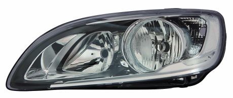 Scheinwerfer R (H7/H9/LED/PWY24W, elektrisch, mit motor, einsatzfarbe: schwarz) passt zu: VOLVO S60 I 07.00-04.10