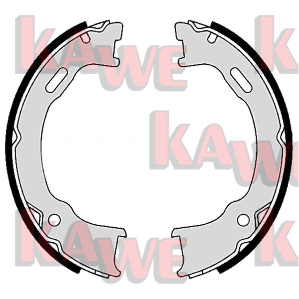 Bremsbackensatz, Feststellbremse