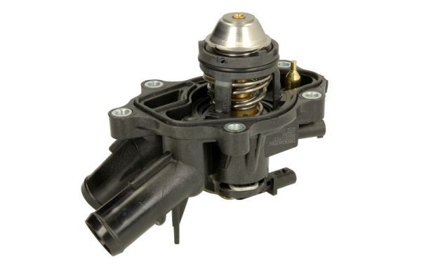 Kühlmittelthermostat (103°C, gehäuse) passt zu: MERCEDES C (C204), C (W204), C (W205), C T-MODEL (S204), E (A207), E (C207), E (W212), E T-MODEL (S212), SLK (R172) 1.6/1.8/2.0 01.07-