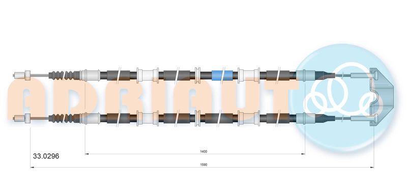 Seilzug, Feststellbremse