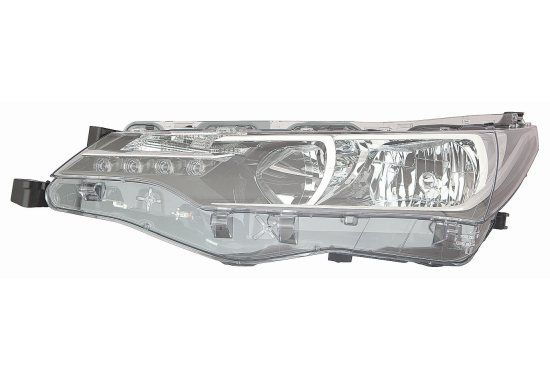 Scheinwerfer L (H11/HB3/LED/WY21W, elektrisch, mit motor) passt zu: TOYOTA COROLLA SDN E17, Sedan 06.13-12.18