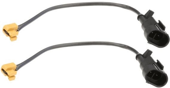 Bremsbelagverschleißsensor hinten/vorne (stückzahl in der Verpackung: 2Stück) passt zu: IVECO DAILY III, DAILY IV, DAILY V, DAILY VI, EUROCARGO I-III, EUROFIRE II 2.3D-Electric 05.99-