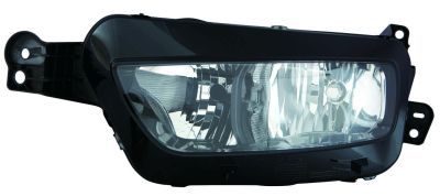 Scheinwerfer L (H7/H7, elektrisch, mit motor, einsatzfarbe: schwarz, blinkerfarbe: durchsichtig) passt zu: CITROEN C4 PICASSO II 02.13-05.16