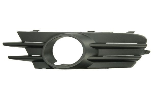 Stoßstangengitter vorne R (mit Löchern für Halogenscheinwerfer, kunststoff, schwarz) passt zu: VW SCIROCCO III 05.08-07.14