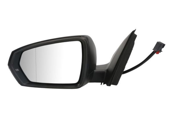 Außenspiegel L (elektrisch, asphärisch, beheizt, grundiert, mit Blinker) passt zu: VW POLO VI AW 09.17-