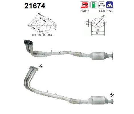 Gasfeder, Koffer-/Laderaum