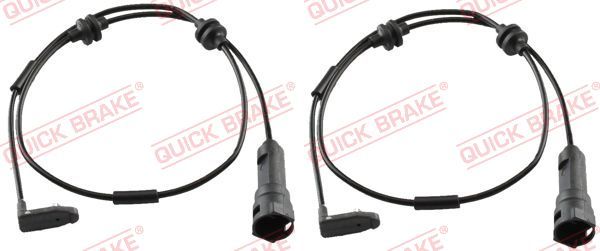 Bremsbelagverschleißsensor vorne (stückzahl in der Verpackung: 1Stück) passt zu: OPEL OMEGA B 2.0-3.0 03.94-07.03
