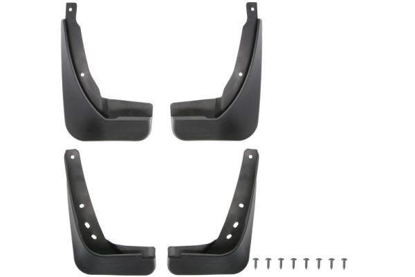 Schmutzfänger hinten/vorne L/R (Satz 4 Stk.) passt zu: AUDI A3 8V (Hatchback) 04.12-06.16