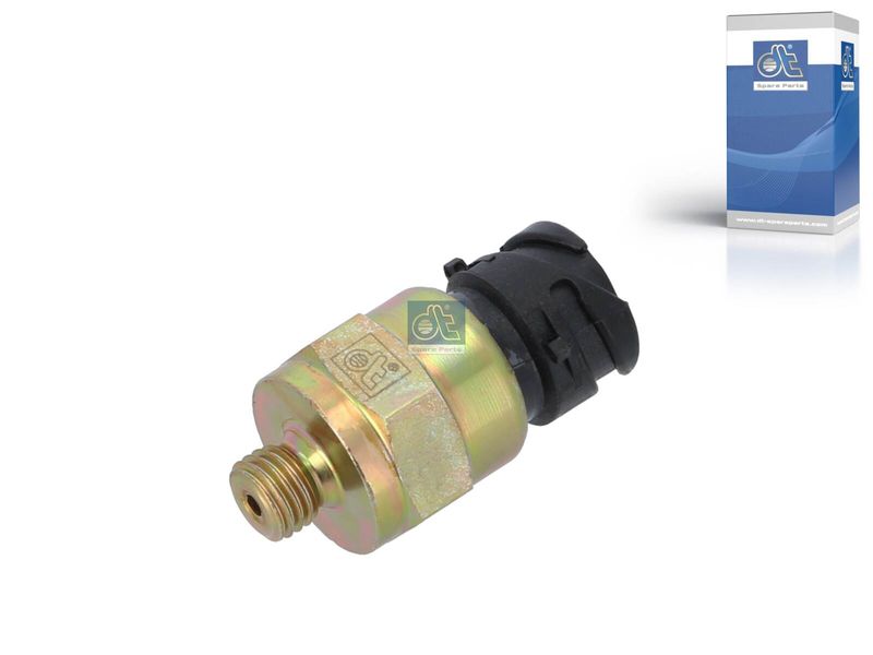 Luftdruck Sensor (6,5bar, M12x1,5, elektrische Verbindung 2 pin bajonet) passt zu: MERCEDES ACTROS, ACTROS MP2 / MP3, ACTROS MP4 / MP5, ANTOS, AROCS, ATEGO, ATEGO 2, AXOR, AXOR 2, ECONIC 04.96-