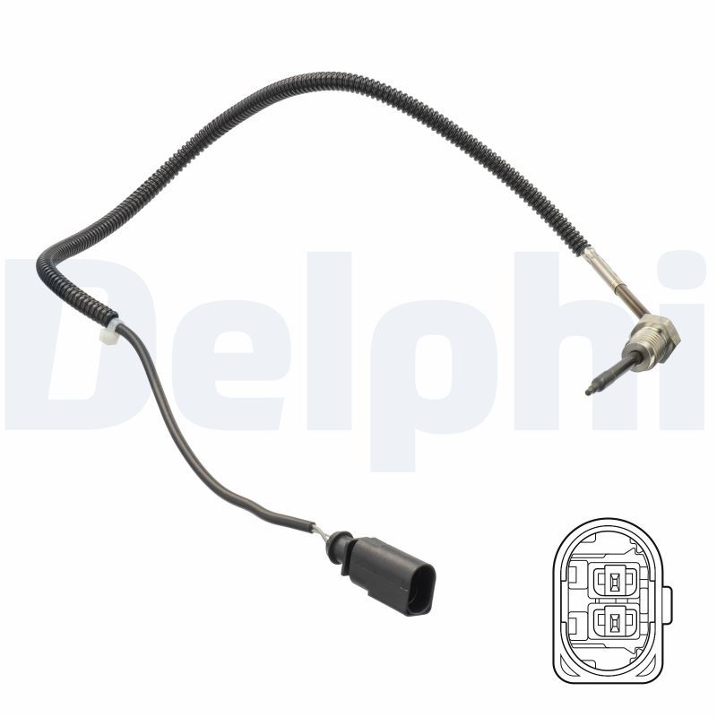 Abgastemperatursensor (vor dem partikelfilter) passt zu: AUDI A4 B7 2.7D/3.0D 11.04-03.09