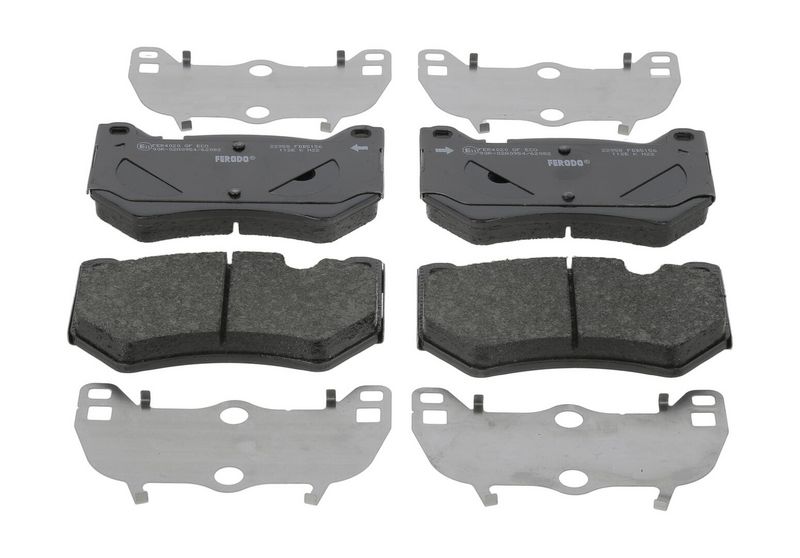 Bremsbelagsatz, Scheibenbremse