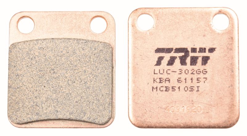 Bremsbelagsatz, Scheibenbremse