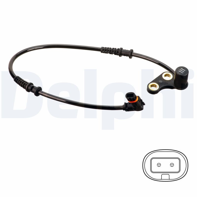 ABS-Sensor vorne L passt zu: MERCEDES C T-MODEL (S202), C (W202), CLK (A208), CLK (C208), SLK (R170) 1.8-4.3 03.93-06.02