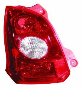 Lampe hinten L (P21/5W/P21W, glasfarbe rot) passt zu: NISSAN PIXO, SUZUKI ALTO VII Liftback 01.09-03.14