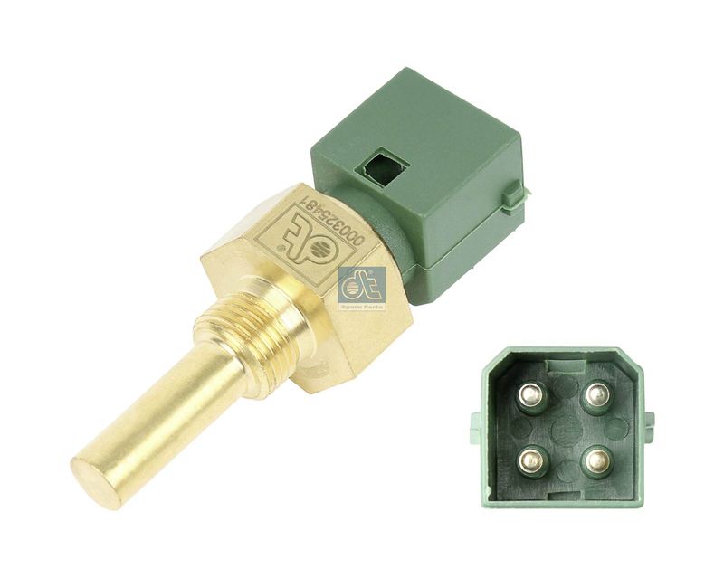 Kühlmitteltemperatur -Sensor (anzahl der Pins: 4, grün) passt zu: VOLVO F12, FLC D4A140-TD123ES 01.88-09.00