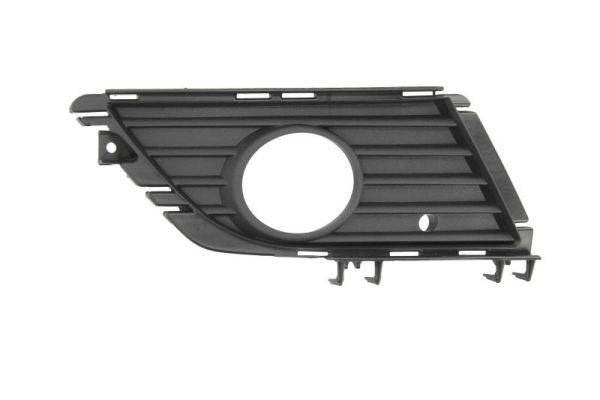 Stoßstangengitter vorne R (mit Löchern für Halogenscheinwerfer, kunststoff, schwarz, zertifikat TÜV) passt zu: OPEL COMBO C, CORSA C 06.03-10.10