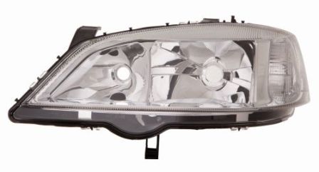 Scheinwerfer R (H7/HB3, elektrisch, ohne motor, einsatzfarbe: chrom) passt zu: OPEL ASTRA G 02.98-12.09